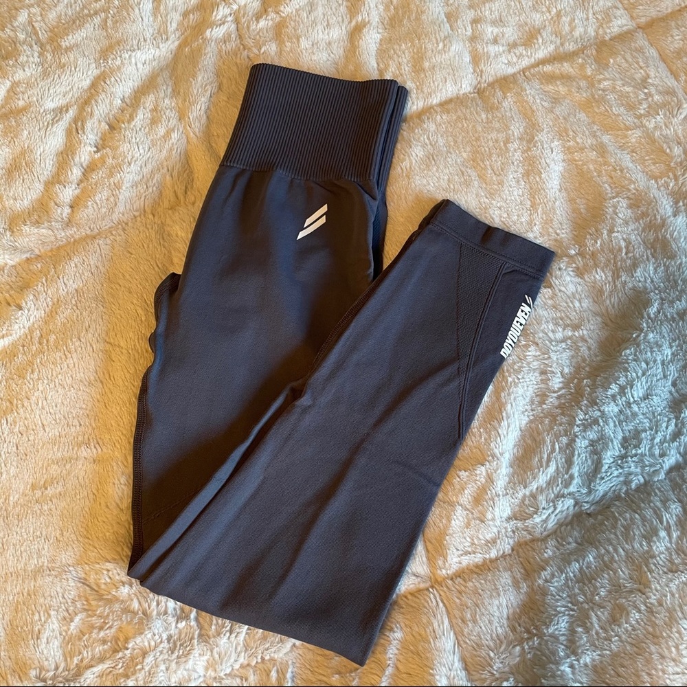 DYE Cool Charcoal Hyperflex Seamless Leggings